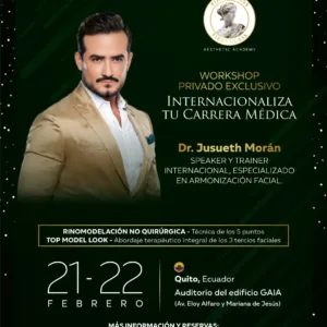 Workshop VIP | Armonización Facial Avanzada | feb 21 y 22 - Quito, EC.